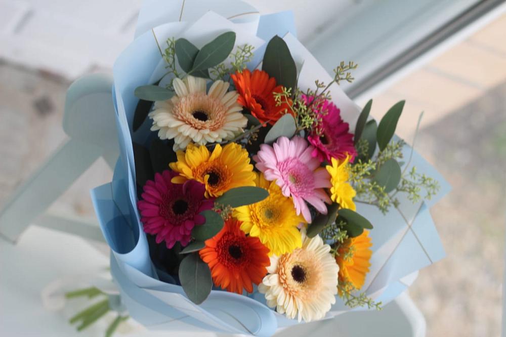 Букет цветов из: Герберы в Лунино