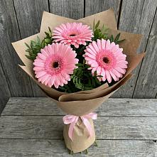Букет цветов из:  Герберы в Лунино