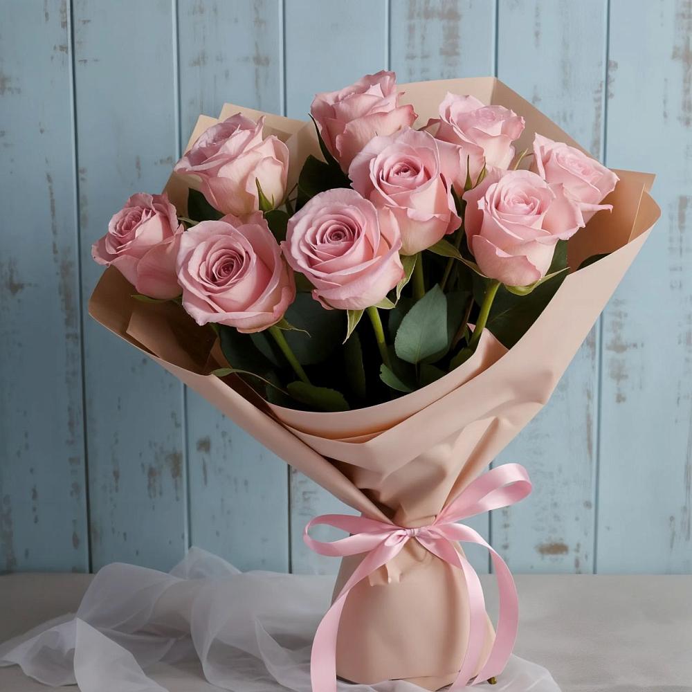 Букет цветов из: Розы в Лунино