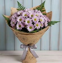 Букет цветов из:  Хризантемы #REPLACE_PRED# Лунино