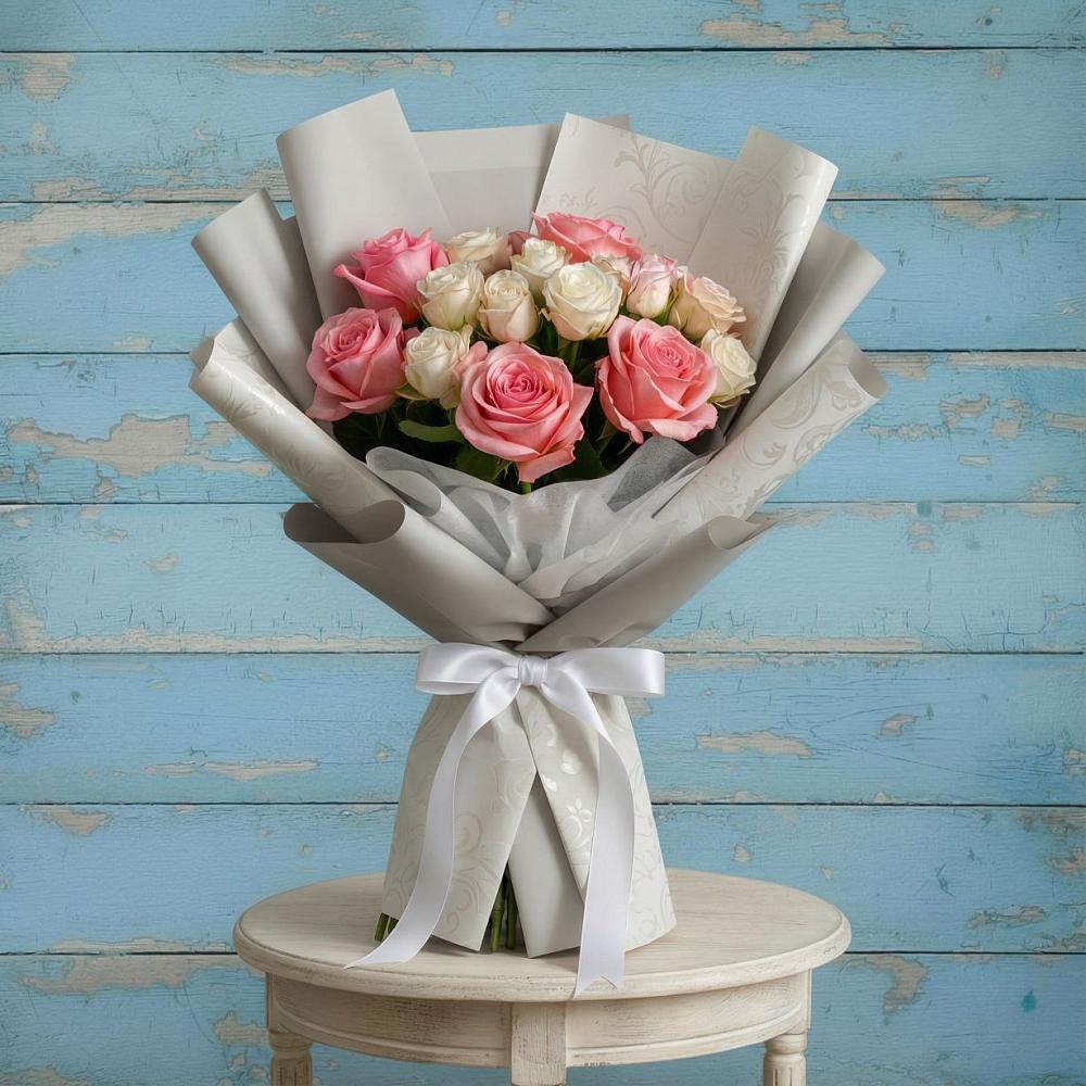 Букет цветов из: Розы в Лунино