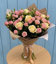 Букет цветов из:  Розы в Лунино