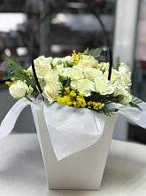 Цветочная композиция из Розы  в Лунино