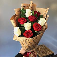 Букет цветов из:  Розы #REPLACE_PRED# Лунино